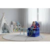 Detské plyšové rozkladacie kresielko LEO