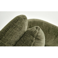 Jedálenské otočné kresielko HAYES - olivovo zelené