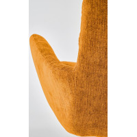 Jedálenské otočné kresielko HAYES - horčicovo žlté