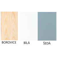 Detská posteľ z masívu LOMI - 180x80 cm