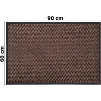 Rohožka ELIANA 60x90 cm - hnedá