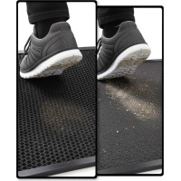 Rohožka SAMARIA 80x120 cm - šedá