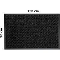 Rohožka ALMERIA 90x150 cm - šedá