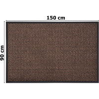 Rohožka ALMERIA 90x150 cm - hnedá