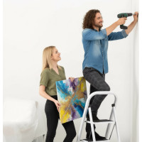 Skladacie schodíky STIGE s 3 stupňami