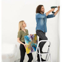 Skladacie schodíky STIGE so 4 stupňami