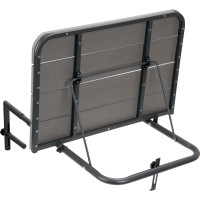 Závesný stolík na balkón ARETTO - šedý