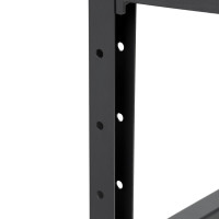 Závesný stolík na balkón AGATTI BIS STONEWOOD - šedý