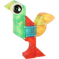 Svietiaca LED magnetická 3D stavebnica - 32 prvkov