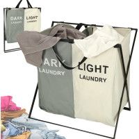 Kôš na bielizeň - 2 priehradky