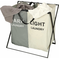 Kôš na bielizeň - 2 priehradky