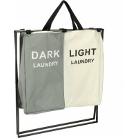 Kôš na bielizeň - 2 priehradky