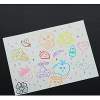 Akrylové vodeodolné DIY popisovače - 12 ks