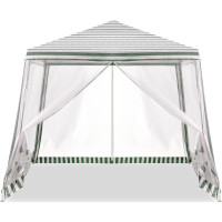 Záhradný altánok s moskytiérou 3x3 m - biely