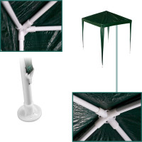 Záhradný altánok 2x2 m - zelený