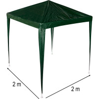 Záhradný altánok 2x2 m - zelený