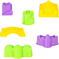 Kreatívna súprava kinetického piesku - Stavba hradu