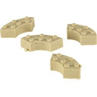 Kreatívna súprava kinetického piesku - Stavba hradu