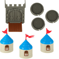 Kreatívna súprava kinetického piesku - Stavba hradu