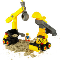 Kreatívna súprava kinetického piesku - Stavba hradu