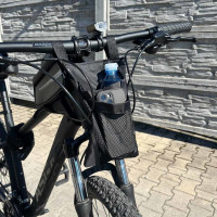 Taška na telefón na riadidlá - čierna