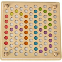 Vzdelávacie Montessori guličková mozaika - 77 prvkov