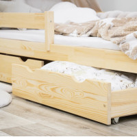 Detská posteľ z masívu PAVLÍK 2 - 160x80 cm