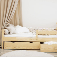 Detská posteľ z masívu PAVLÍK 2 - 180x80 cm