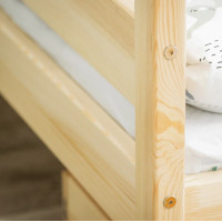 Detská posteľ z masívu PAVLÍK 2 - 160x80 cm