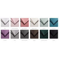 Čalúnený panel na stenu TRINITY - 45x25 cm, mätový