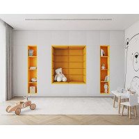 Čalúnený panel na stenu TRINITY - 45x25 cm, mätový