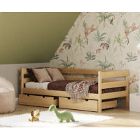 Detská posteľ z masívu KARAS 2 - 180x90 cm