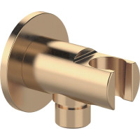 Sapho Držiak okrúhly, pevný, s vyústením, zlato mat 1205-0919