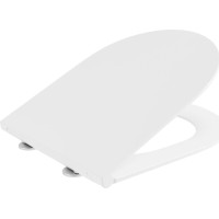 Sapho PACO WC sedátko, SLIM, Soft Close, Easy Take, biela PCS1013