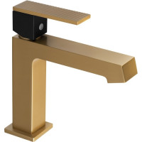 Sapho KRONY stojanková umývadlová batéria, zlato mat GJ002GB