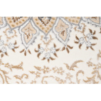 Kusový koberec HERA Ornament - krémový/hnědý