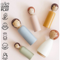 Le Toy Van Drevené postavičky do domčeka Rodinka