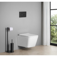 Sapho PORTO WC sedátko, SLIM, Soft Close, Easy Take, biela PZS102V