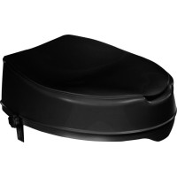 Ridder HANDICAP WC sedátko zvýšené 10cm, čierna A0071010