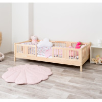 Detská posteľ z masívu borovice LUNA 10 - 200x90 cm