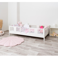 Detská posteľ z masívu borovice LUNA 10 - 180x80 cm