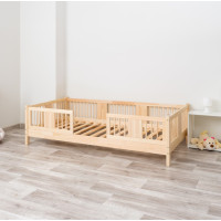 Detská posteľ z masívu borovice LUNA 10 - 160x80 cm