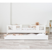 Detská posteľ z masívu borovice LUNA 20 - 160x80 cm