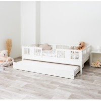 Detská posteľ z masívu borovice LUNA 20 - 180x80 cm