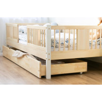 Detská posteľ z masívu borovice LUNA 20 - 180x80 cm