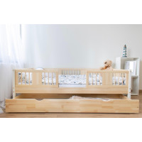 Detská posteľ z masívu borovice LUNA 20 - 180x80 cm