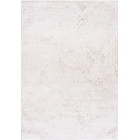 Kusový koberec HERA Grid - bílý