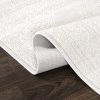 Kusový koberec HERA Noble - bílý