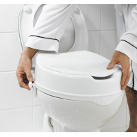 Ridder HANDICAP WC sedátko zvýšené 10cm, čierna A0071010