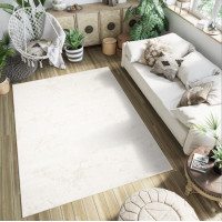 Kusový koberec HERA Grid - bílý